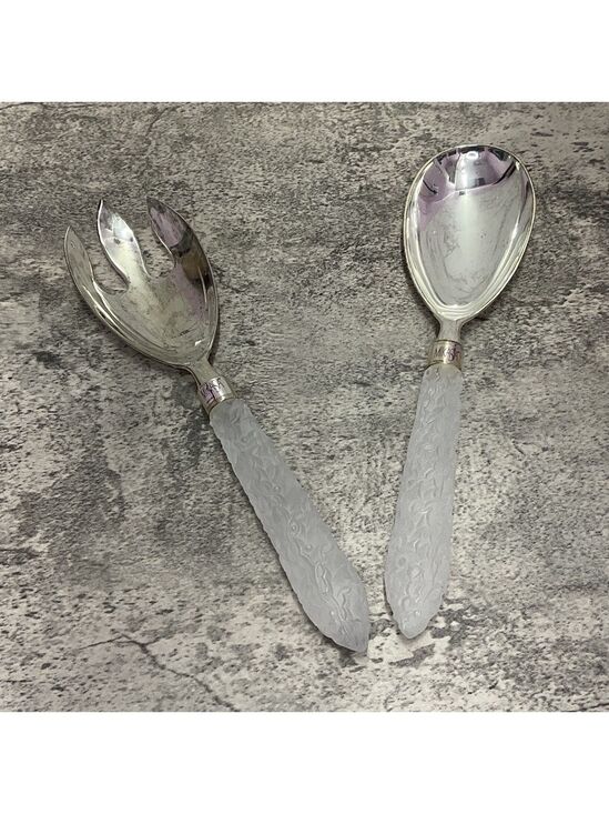 Mikasa Other - Mikasa Winter Holly Salad Serving Set